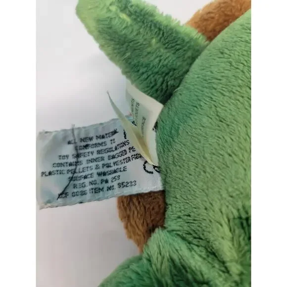 Vintage RUSS Berrie "Shecky" Turtle Stuffed Animal Plush Big Eyes 11" - Picture 11 of 12